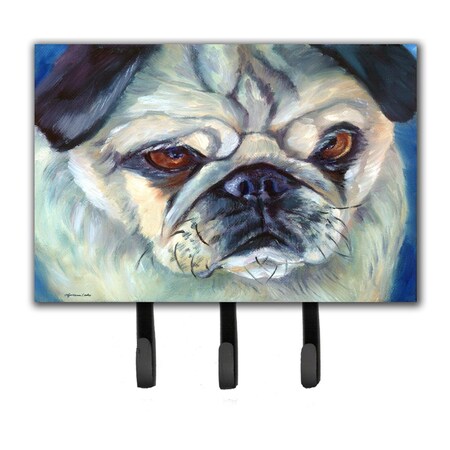 Carolines Treasures Pug in Thought Leash or Key Holder 7422TH68